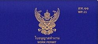work permit for Thailand